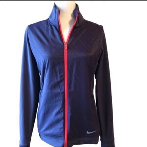 Nike Golf Tour Performance Dri-FIT Shirt - Navy with White Logo